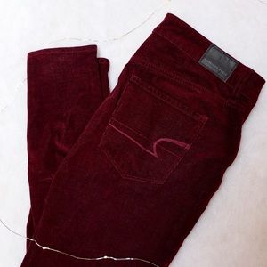 American Eagle Corduroy High-Rise Leggings